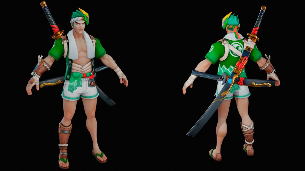 Genji (Happi) Premium for Blender 3