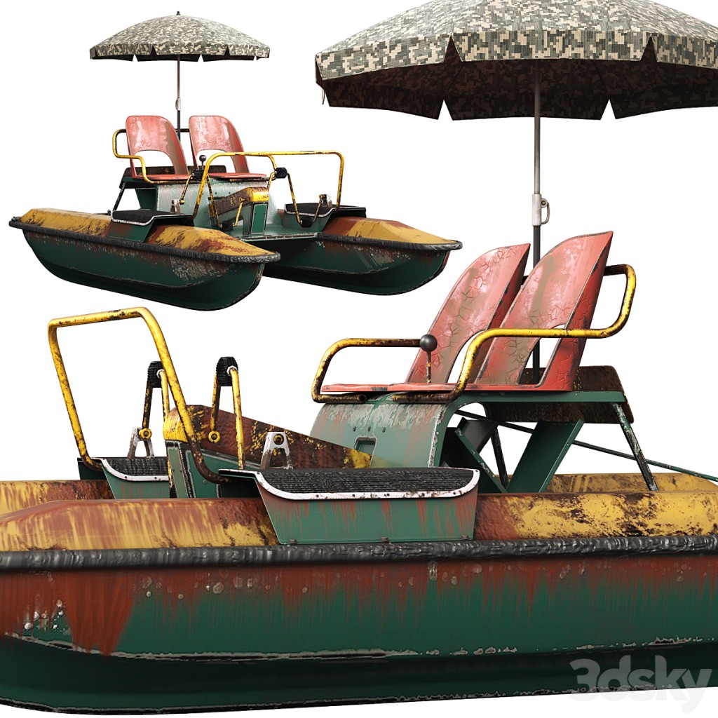 Catamaran Amber (pedalo) old