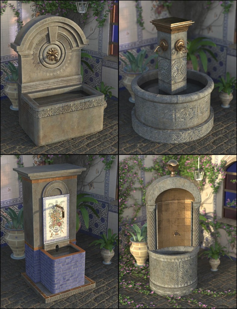 Historical Town Fountains
