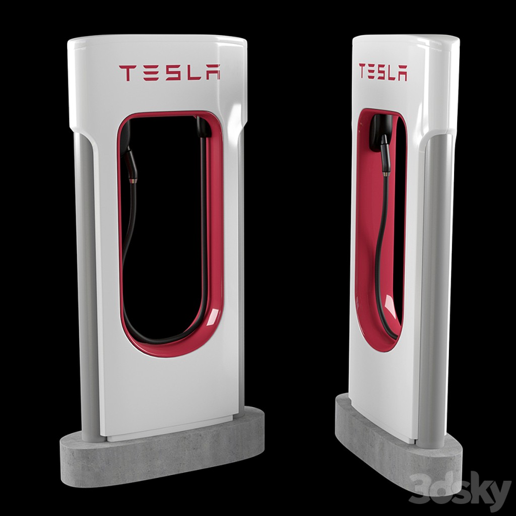 Tesla charge station