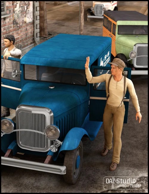 Delivery Sedan and Wagon 1930 (complete)