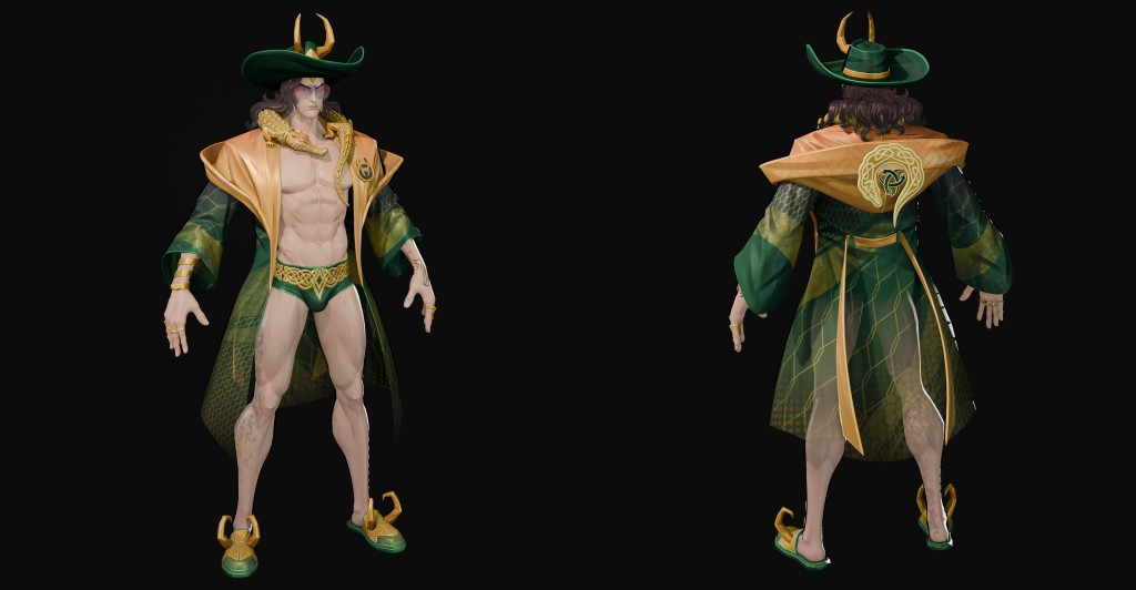 Loki (Robe of Relaxation) Premium for Blender 4.x