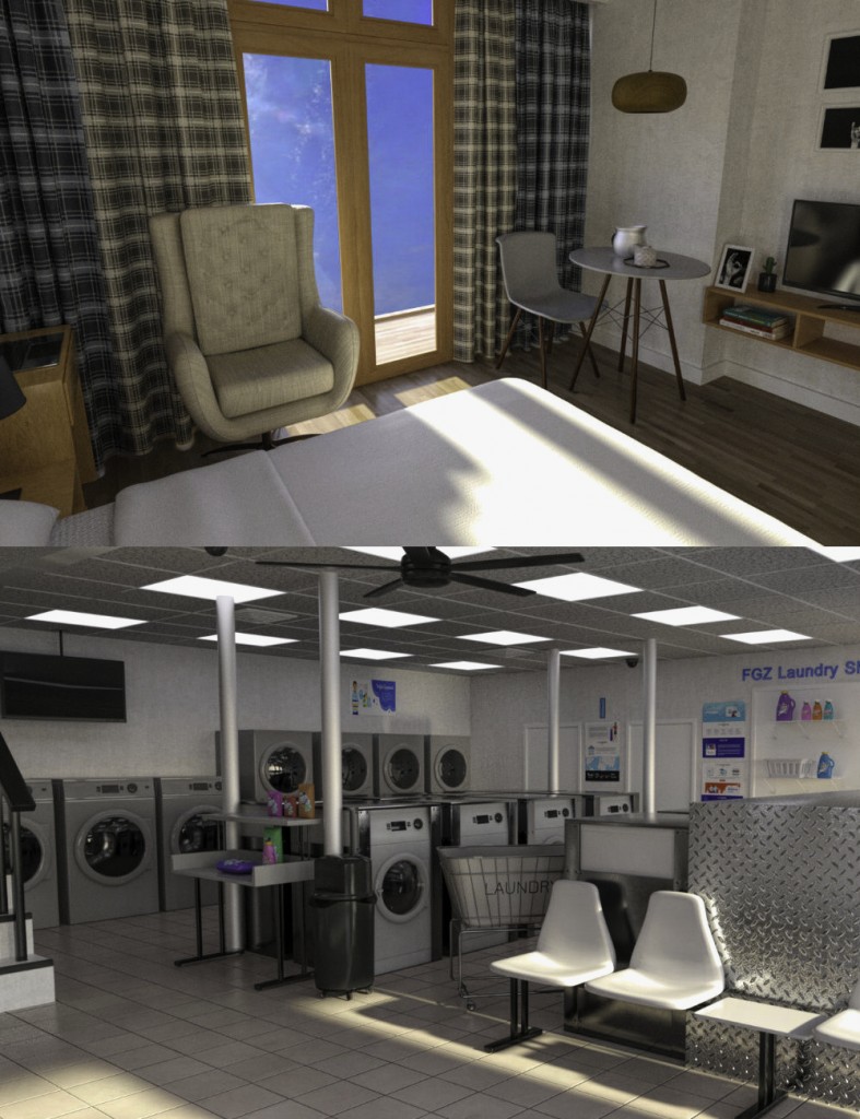 FG Apartment and Laundry Shop