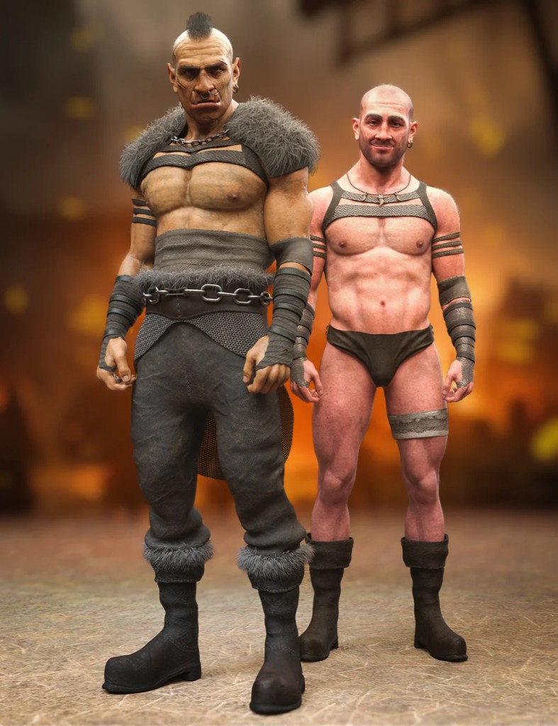 M3DU Warrior Outfit for Genesis 9