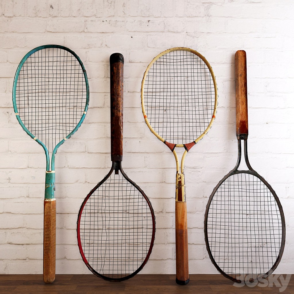 Dayton 1920s Metal Tennis Rackets
