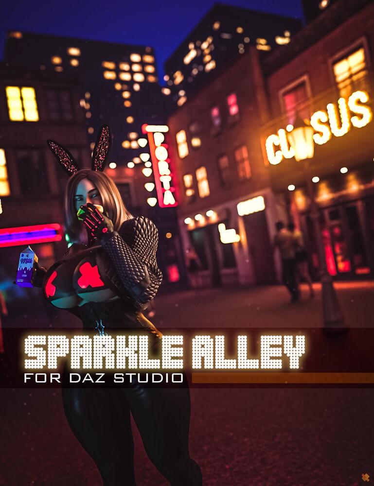 Sparkle Alley for DAZ Studio