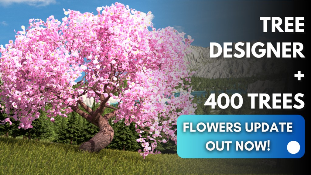 Treedesigner + 400 Procedural Trees