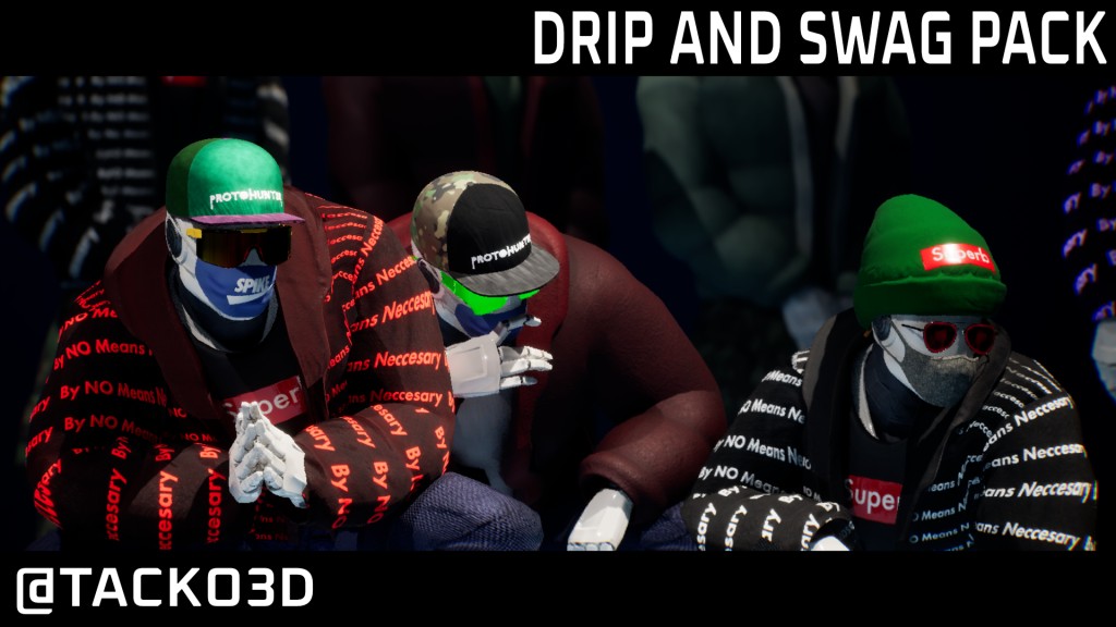 [UE4.24] Drip and Swag Pack