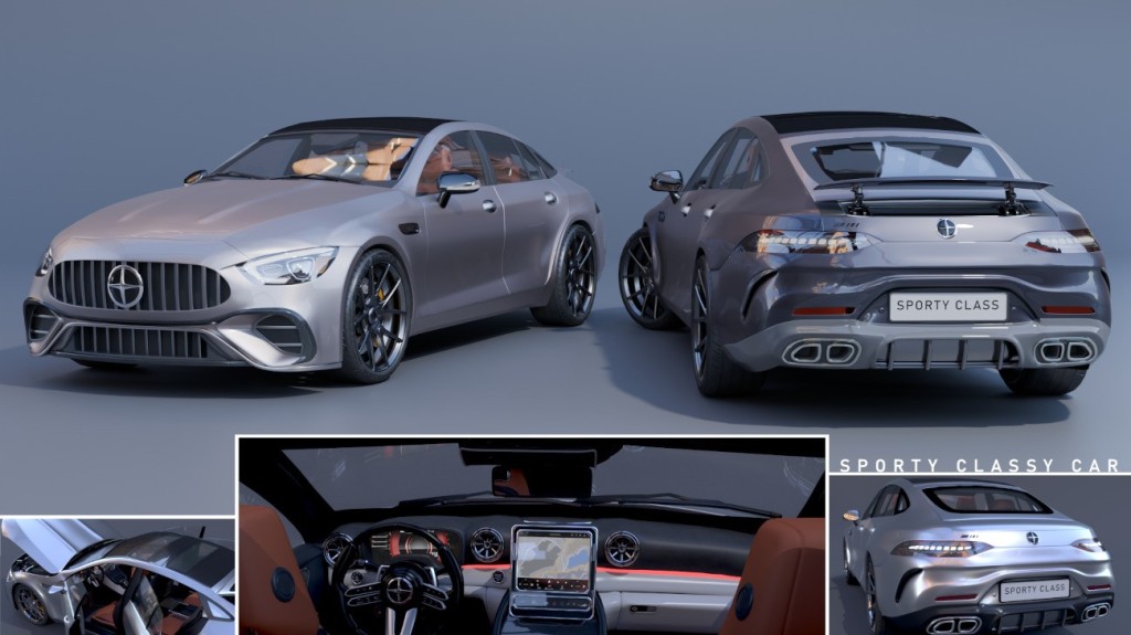 Sporty Classy Car