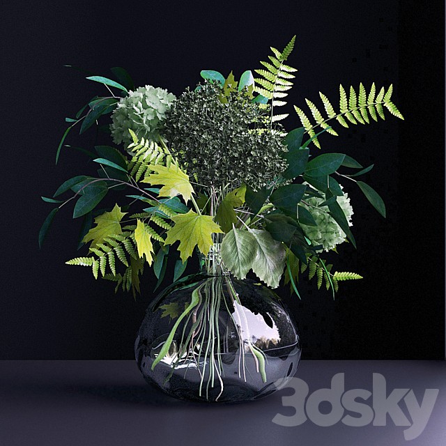 Bouquet of flowers in a vase 26