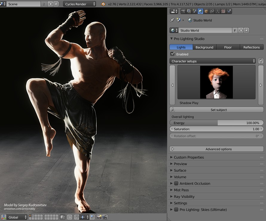 Pro-Lighting: Studio