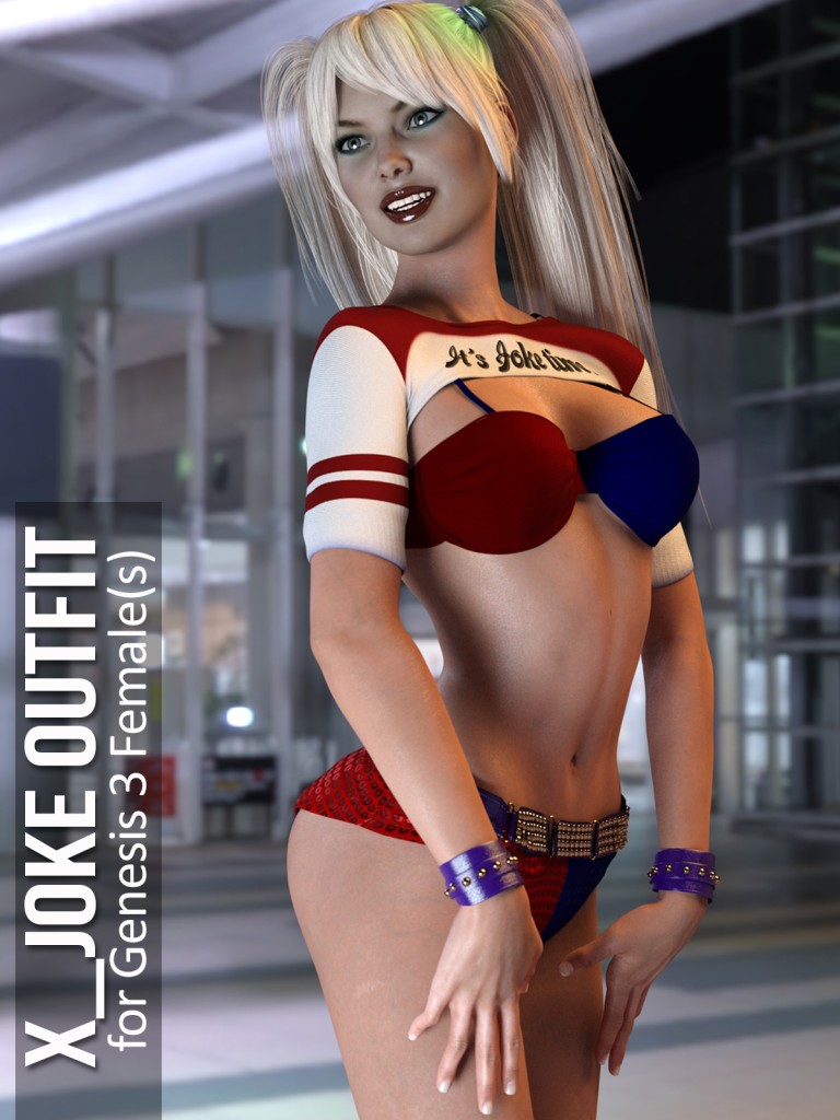 Joke Outfit for Genesis 3 Females