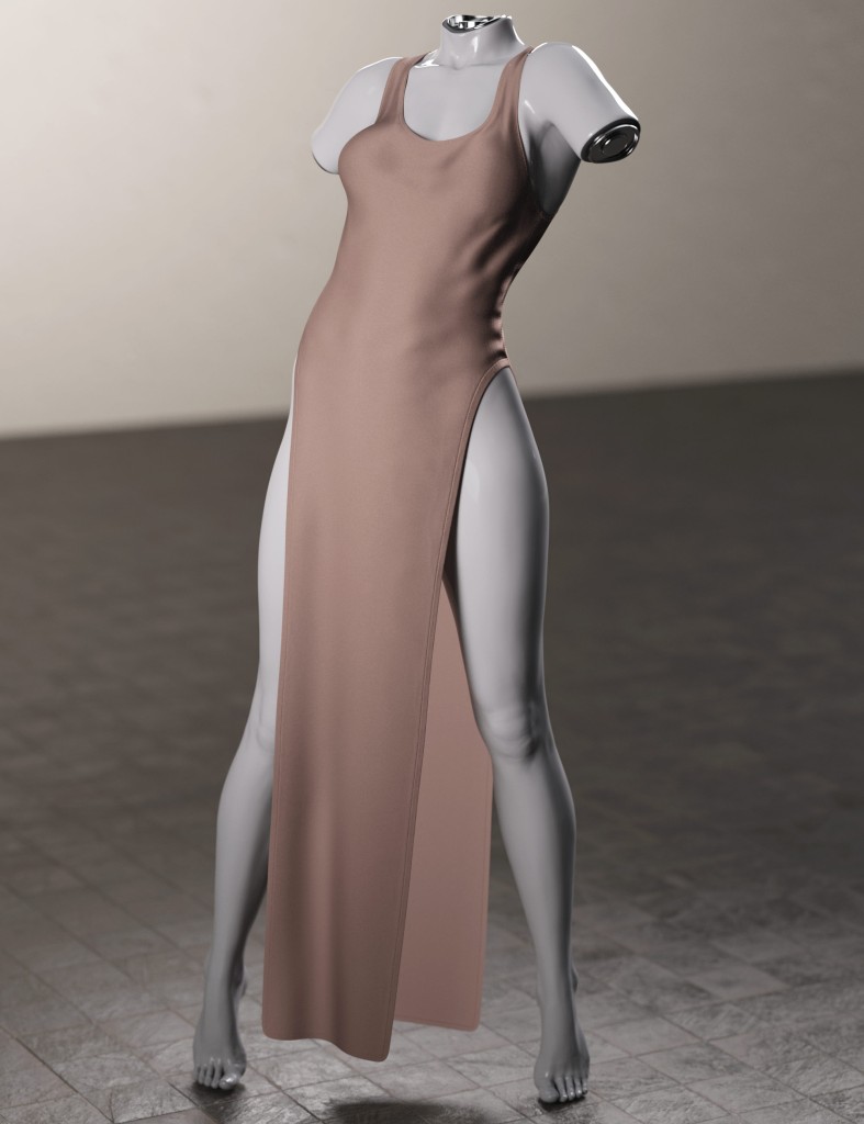 dForce Loin Style Dress for Genesis 9