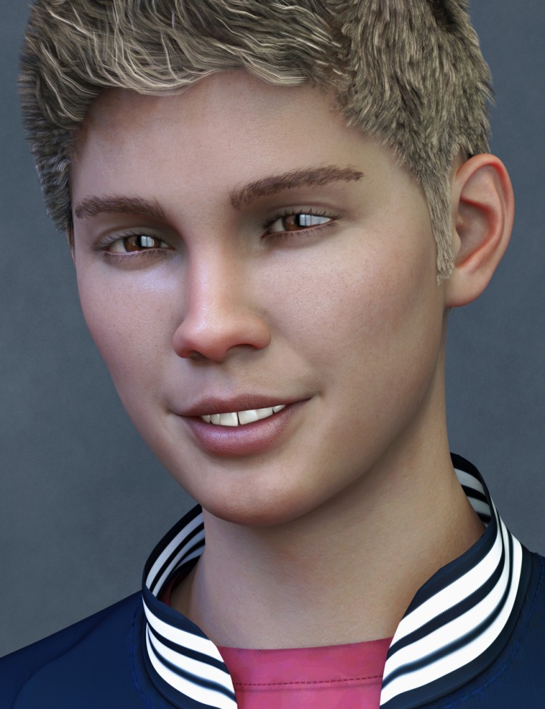 Teen Jamie HD for Genesis 8 Male