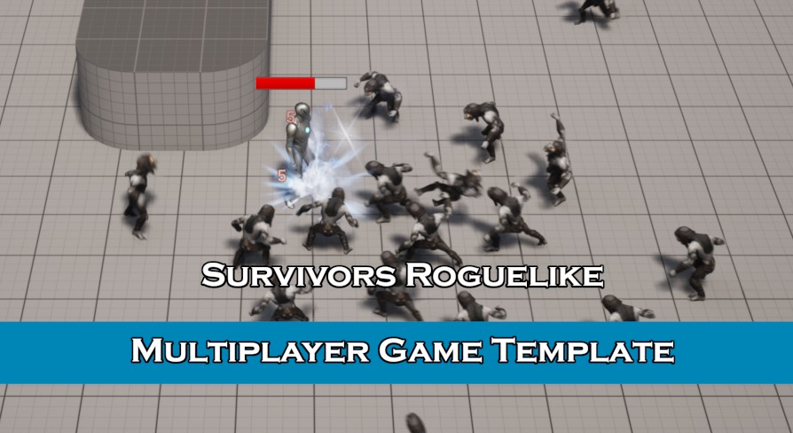 [5.5] Survivors Roguelike - Multiplayer Game Template