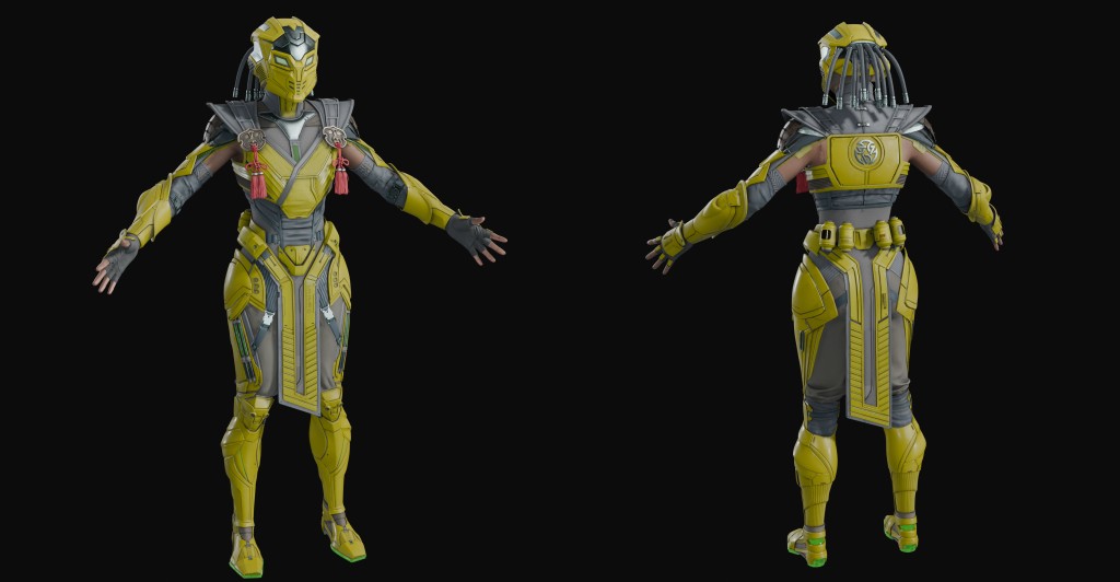 Cyrax S1 Basic for Blender 4.x
