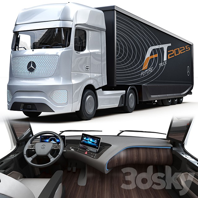 Mercedes benz_future truck 2025
