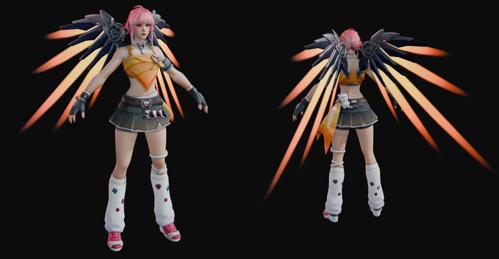 Mercy (FEARLESS) Premium for Blender 4.x
