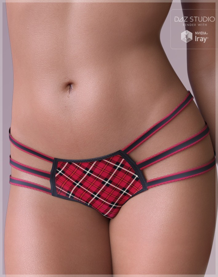 Trendy Textures for dForce Strappy Panty G8G8.1F