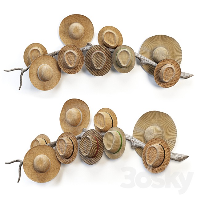 Decorative set of hats