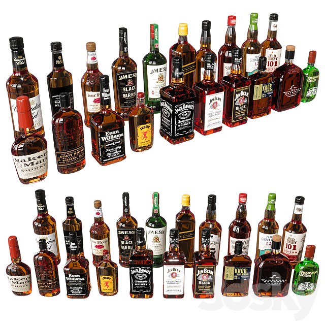 WHISKEY& BOTTLE COLLECTION