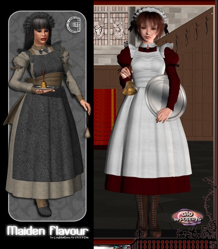 LongMaidDress for V4/A4/Elite and Maiden Flavour