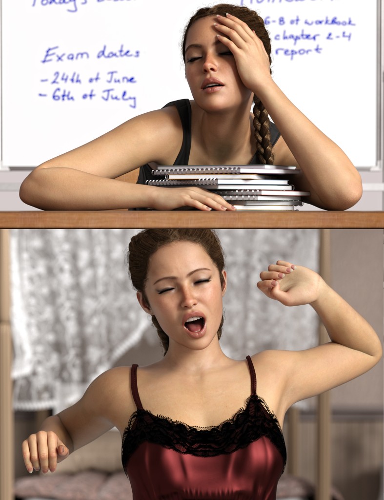 Z Feeling Tired Pose Mega Set For Genesis 9 And 8 Female