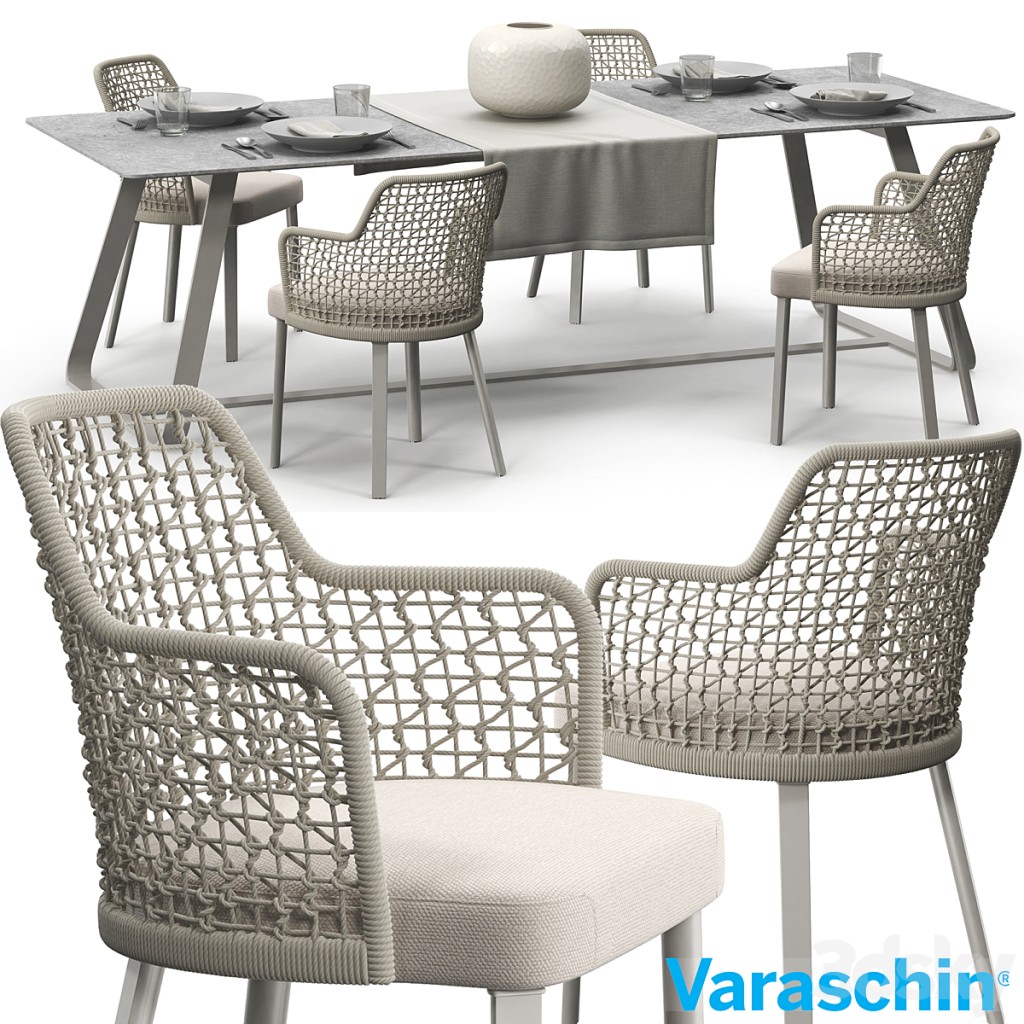 Varaschin Emma chair set