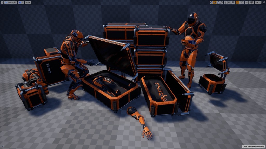 [UE] Modular Robots Characters