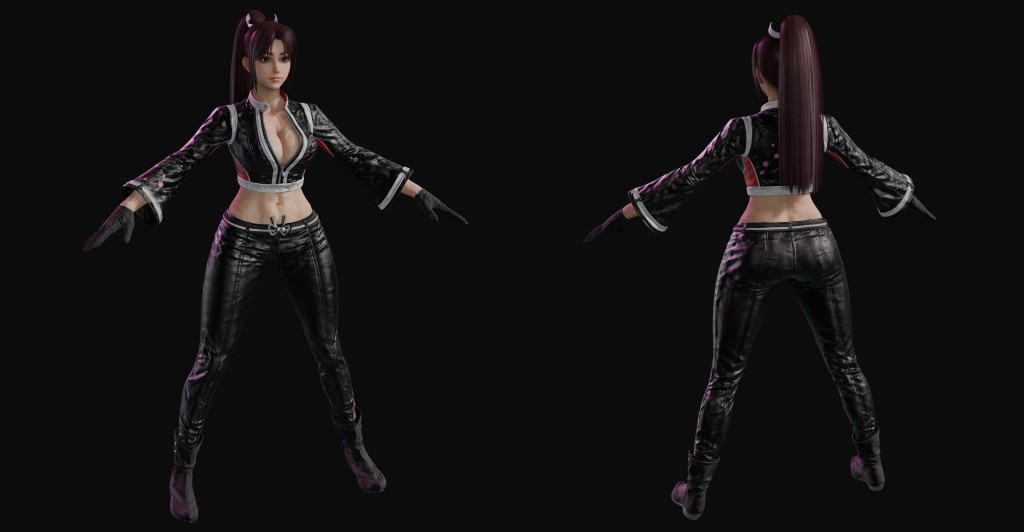 Mai Shiranui SFVI S2 Premium for Blender 4.x