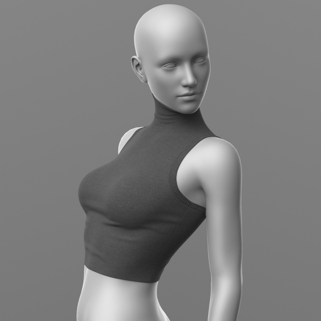 Knitted Top 2v G8 Female