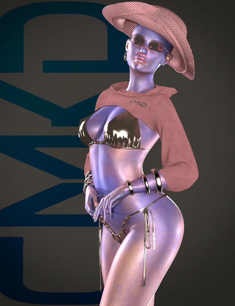 CMKD Winters Sun Outfit for Genesis 9