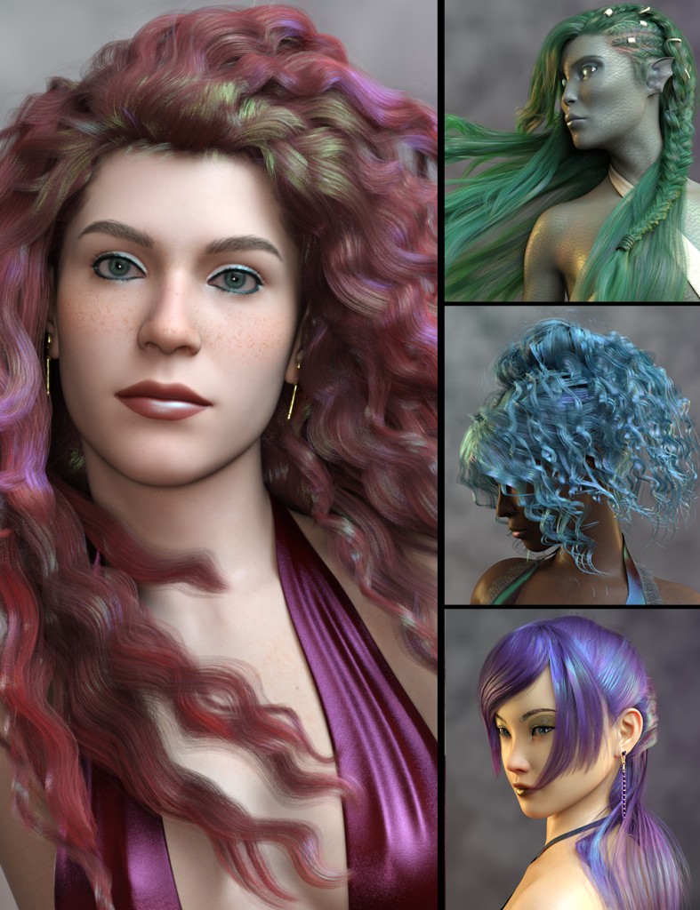 AB Unnatural Hair Shaders