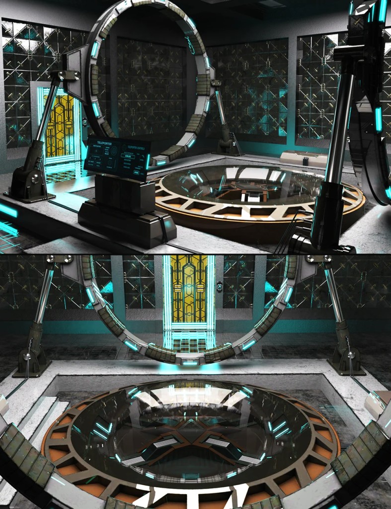 Sci-Fi Teleporter