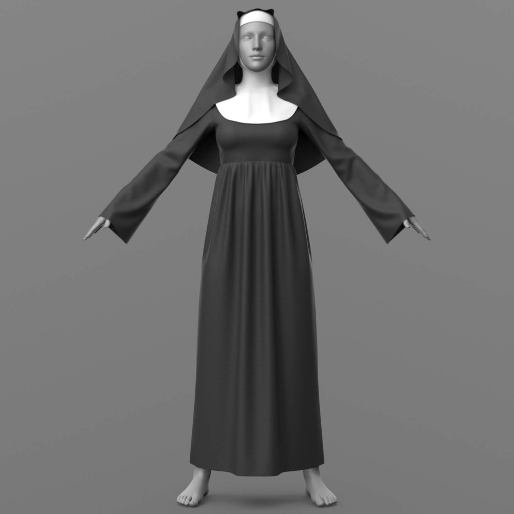 Nuns Clothes G8 Female