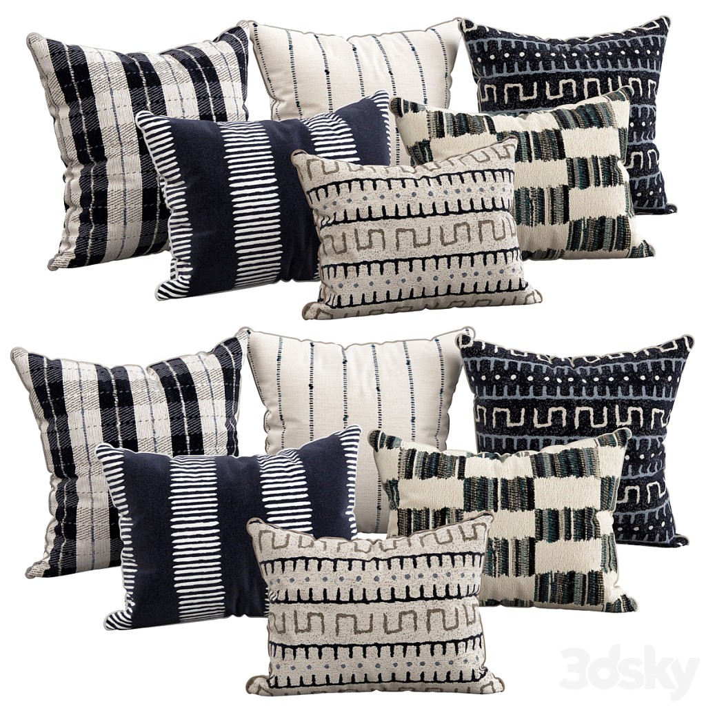 Decorative pillows 109