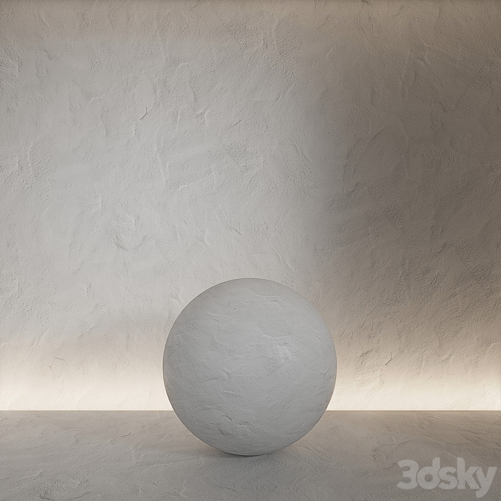 Decorative plaster. Decorative plaster seamless material 3