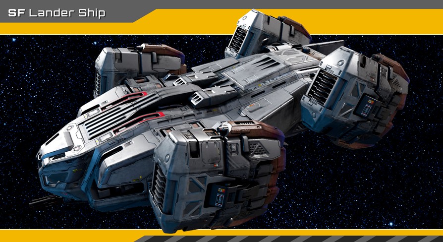 [UE4.16] Spaceship Lander VTOL