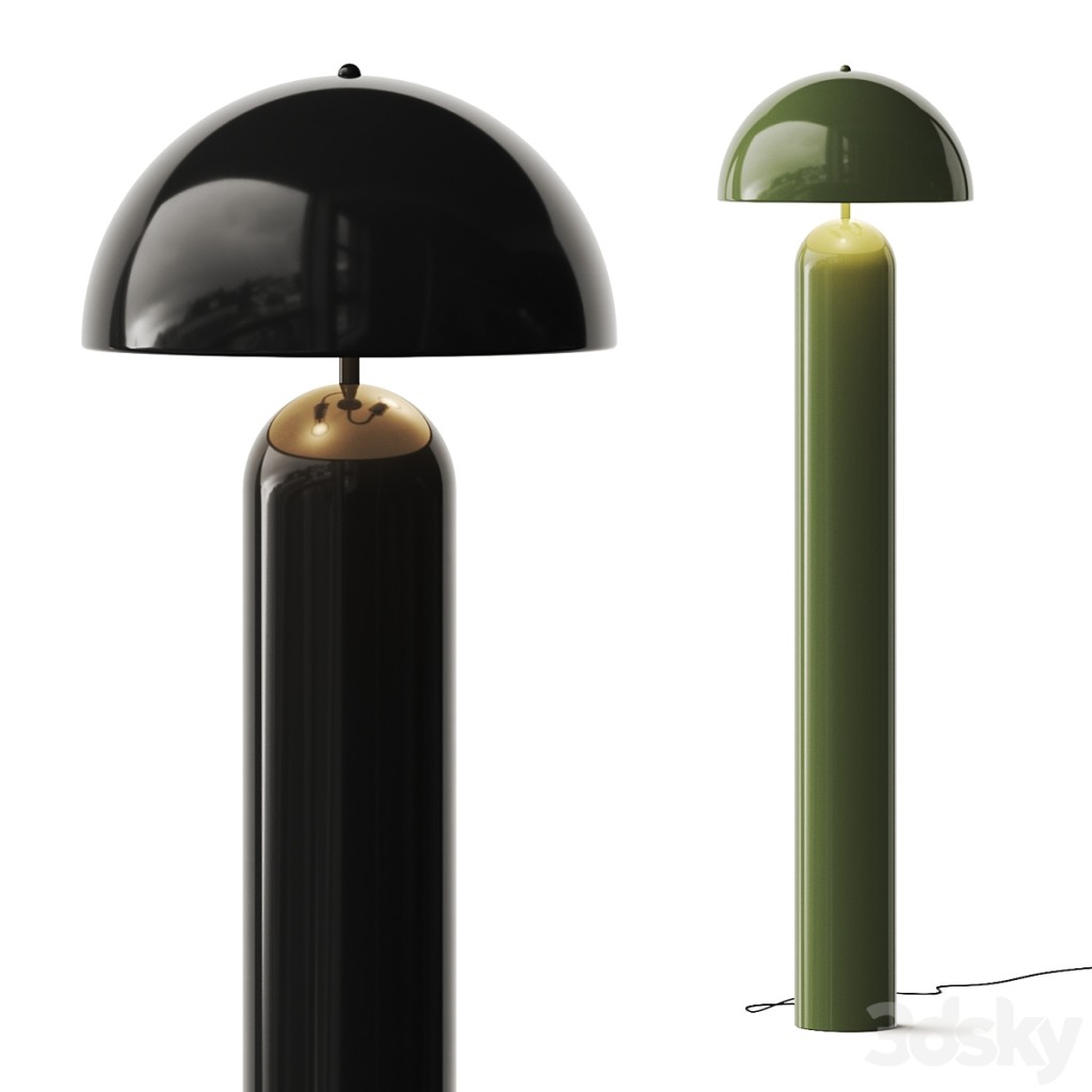 Westwing Walter Retro Floor Lamp