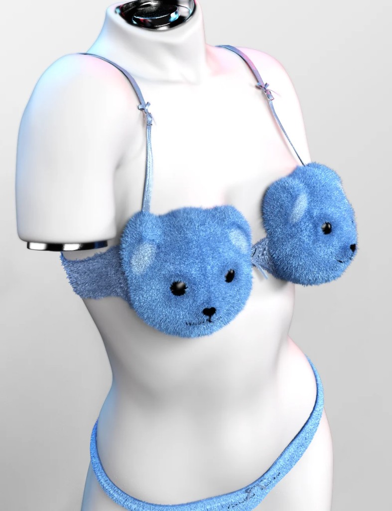 X-Fashion Soft Princess Lingerie for Genesis 9