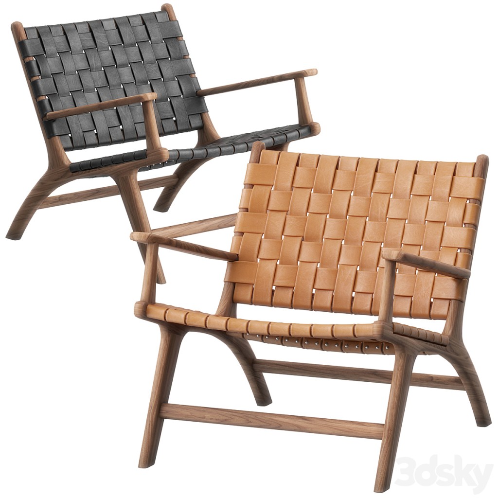 MALAND LEATHER ARMCHAIR