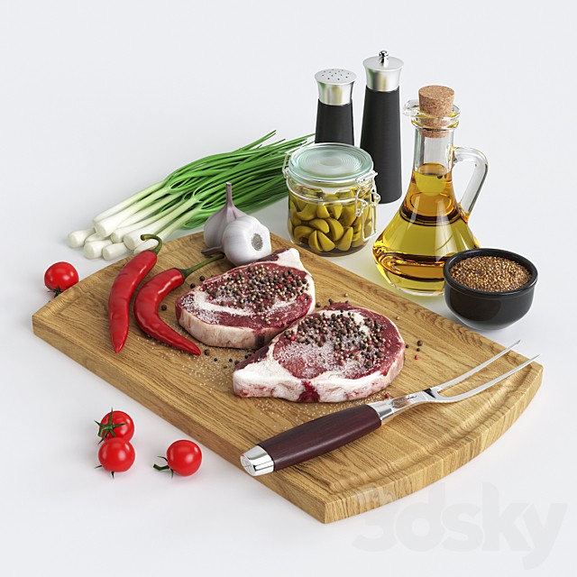 Still Life: Black Angus Steak