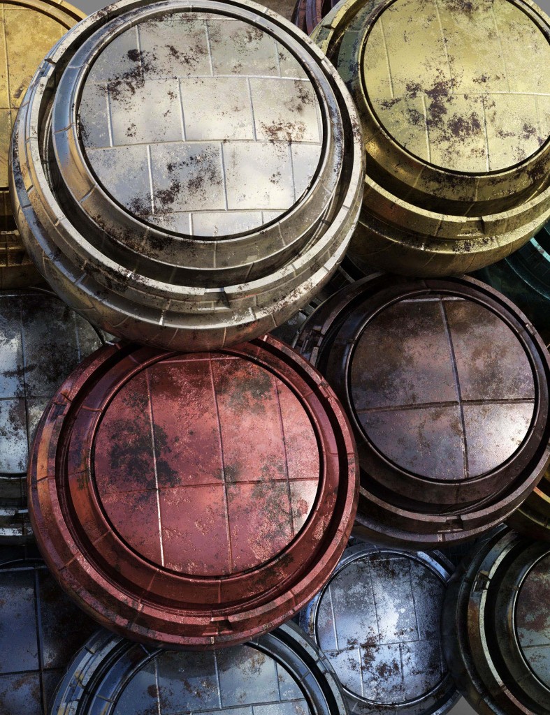 Plated Metal Iray Shaders – MR