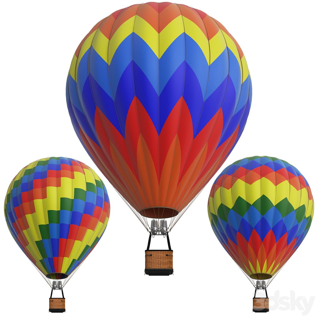 Hot air balloons