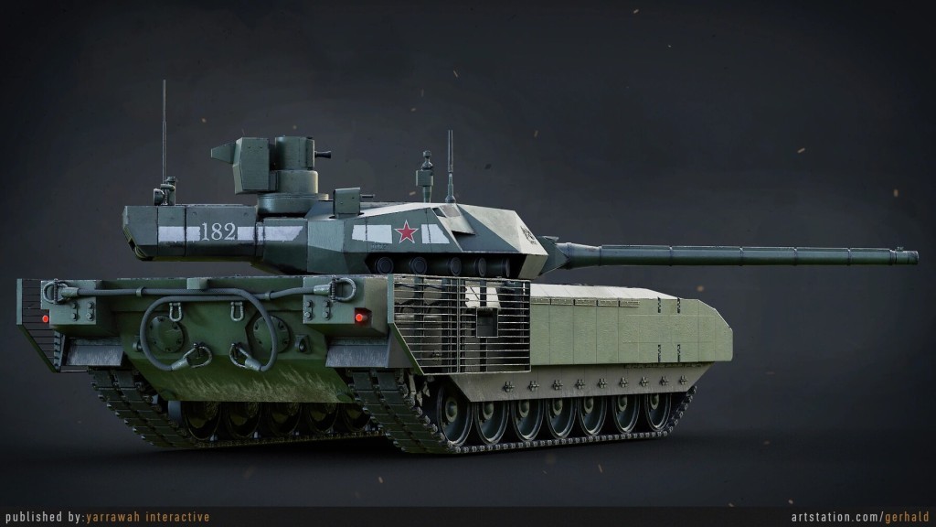 T-14 Armata - Advanced Tank Blueprint UE5.0
