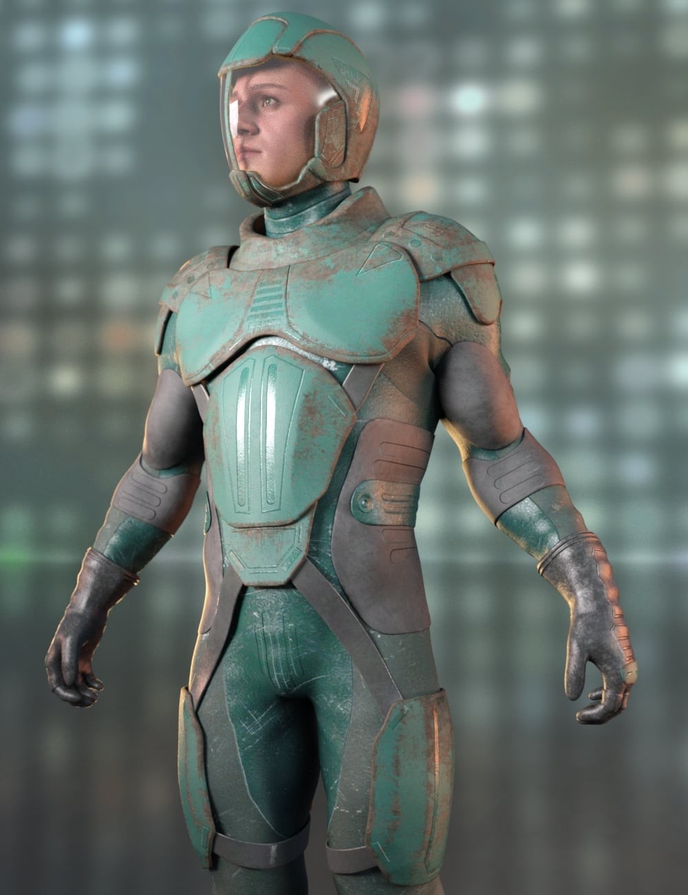 Explorer Sci-Fi Outfit for Genesis 9
