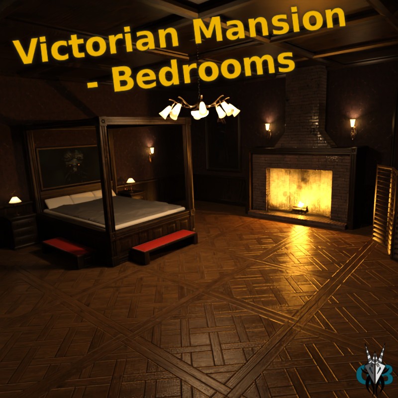 Victorian Mansion - Bedrooms