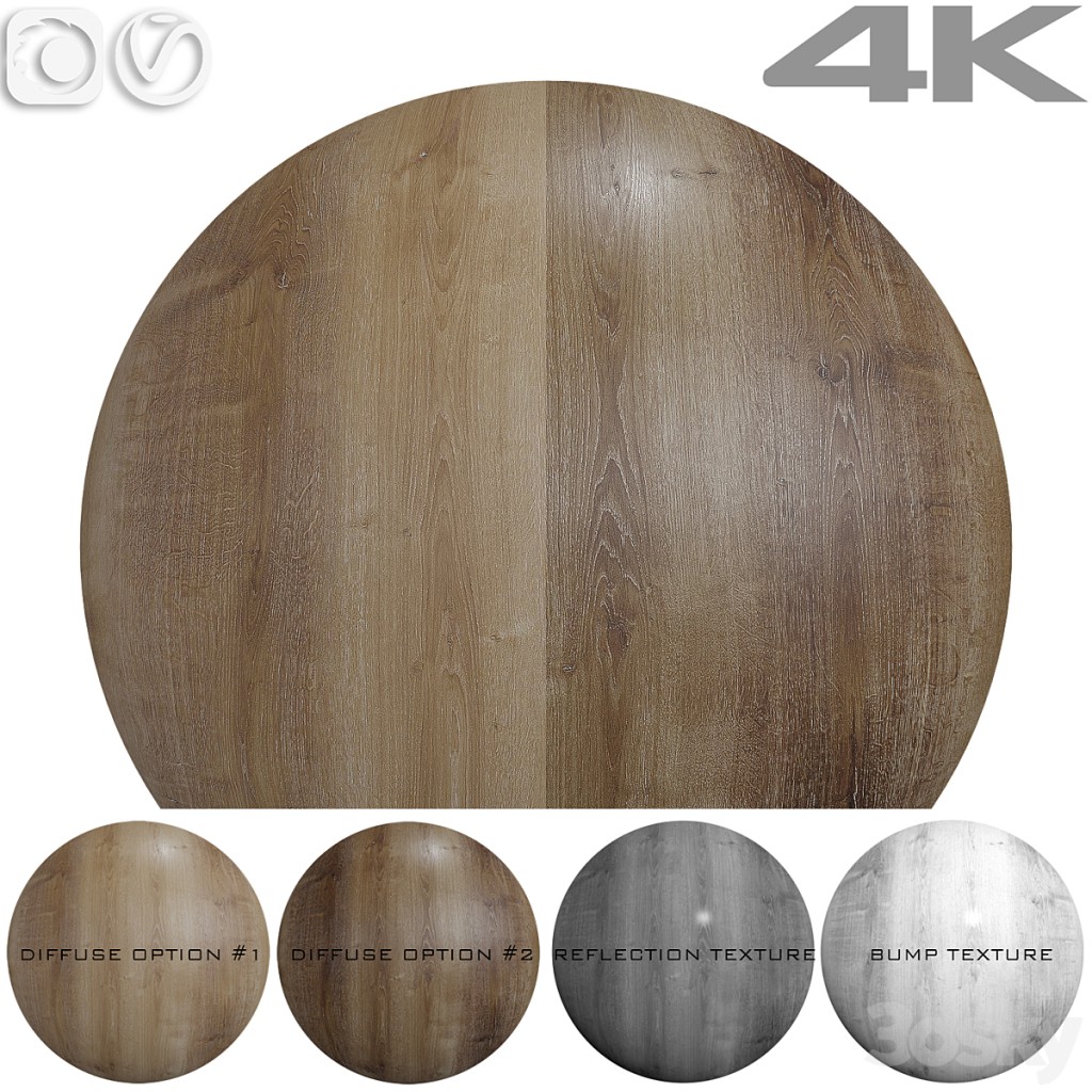 Wood texture - Oak №9