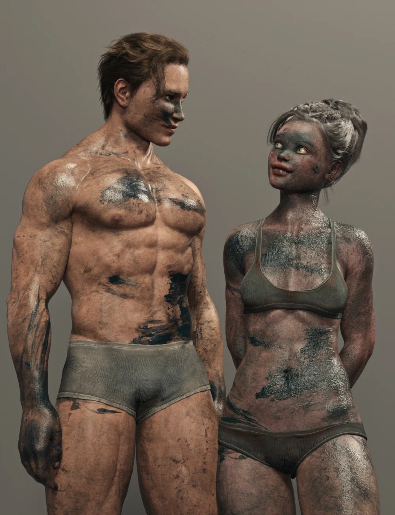Skin Effects: Grease for Genesis 9 Female and Male