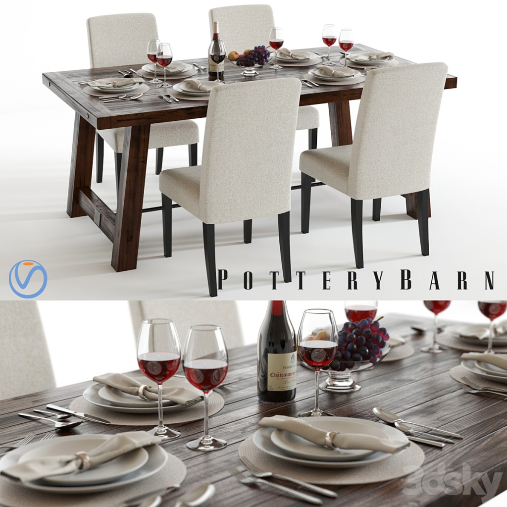 Pottery Barn Benchwright Set